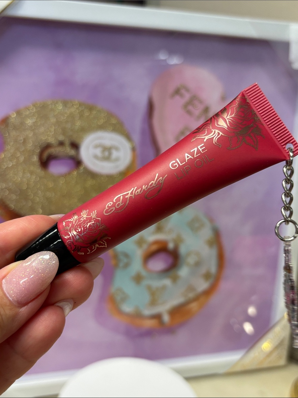 Ed Hardy Red Glaze Lip Oil 🆕